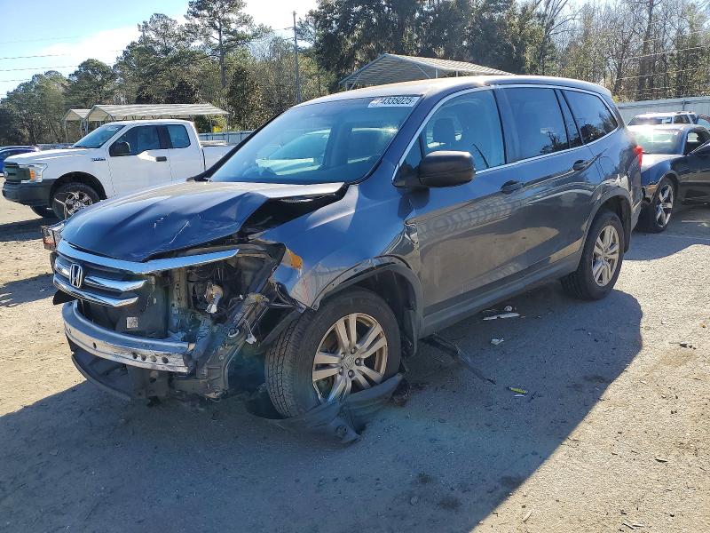 HONDA PILOT 2016 with VIN 5FNYF6H19GB091430 - Photo from auction