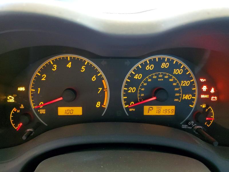Photo 9 from auction – 2009 TOYOTA COROLLA BA with VIN JTDBL40E799082661