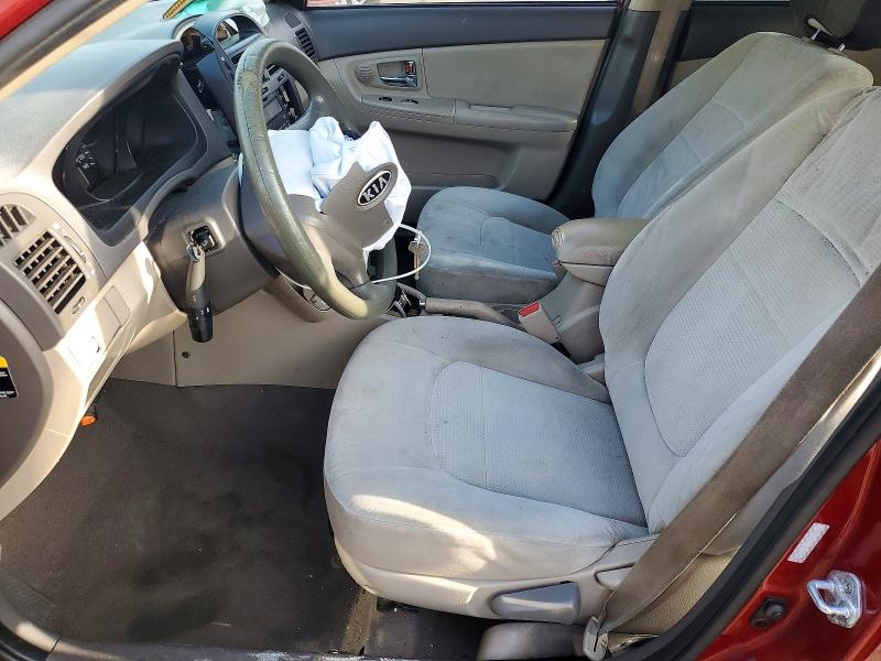 Photo 7 from auction – 2009 KIA SPECTRA with VIN KNAFE222395667583