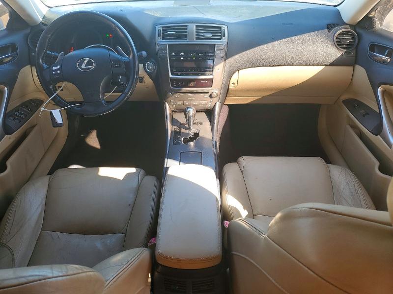 Photo 8 from auction – 2008 LEXUS IS with VIN JTHCK262685025140