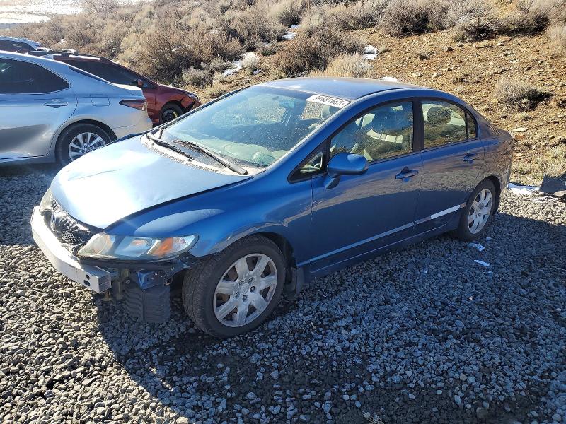 HONDA CIVIC LX 2009 with VIN 19XFA16579E004891 - Photo from auction