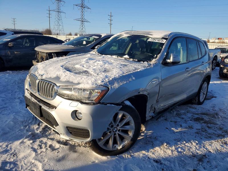 Photo 1 from auction – 2017 BMW X3 XDRIVE2 with VIN 5UXWX9C32H0W70921