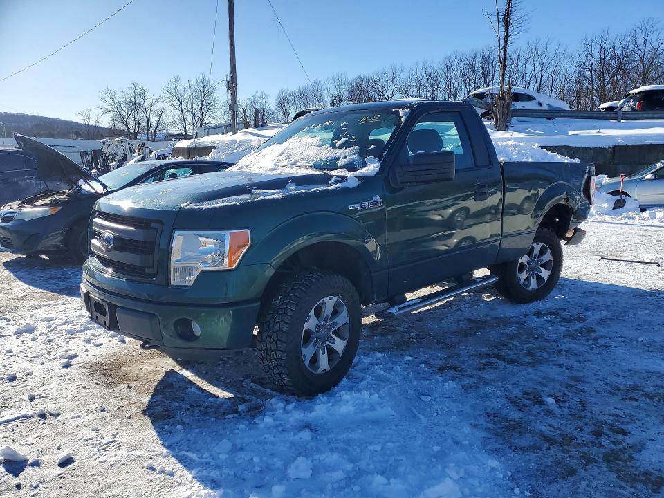 FORD F150 2013 with VIN 1FTMF1EMXDFA00592 - Photo from auction