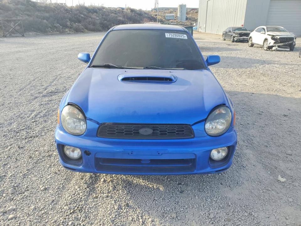 Photo 5 from auction – 2002 SUBARU IMPREZA WR with VIN JF1GD29612G519760