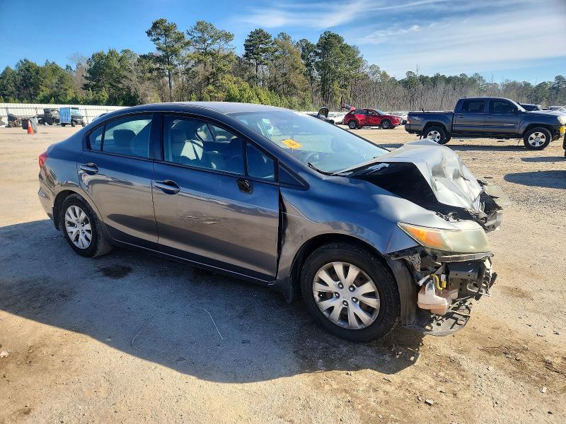 Photo 4 from auction – 2012 HONDA CIVIC LX with VIN 2HGFB2F5XCH314677