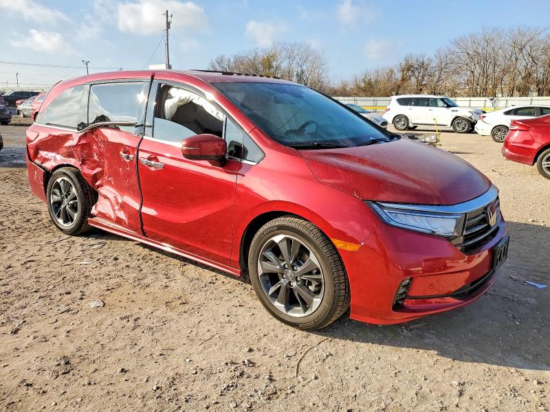 Photo 4 from auction – 2022 HONDA ODYSSEY EL with VIN 5FNRL6H97NB026656