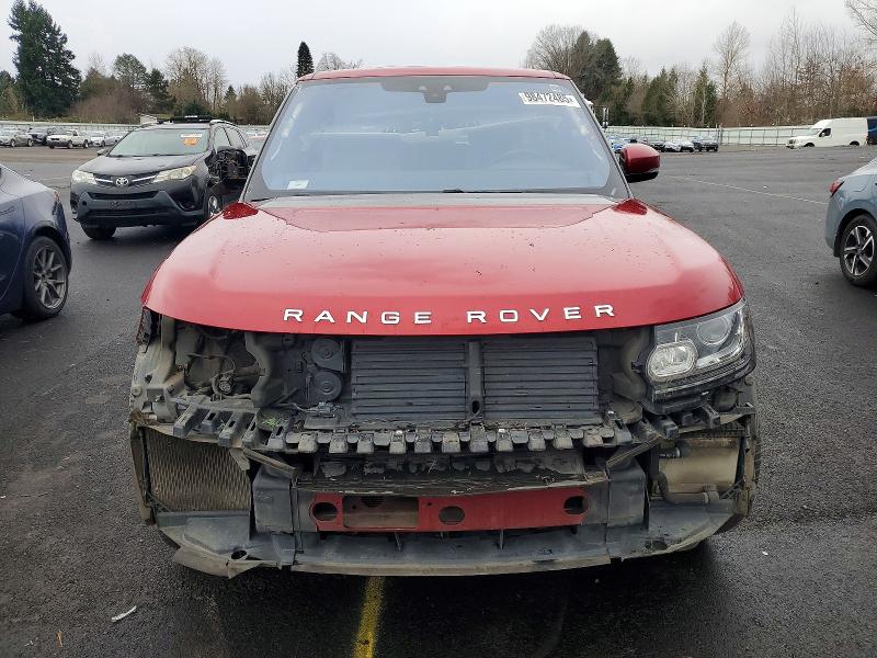 Photo 5 from auction – 2017 LAND ROVER RANGE ROVE with VIN SALGS2FK3HA327312