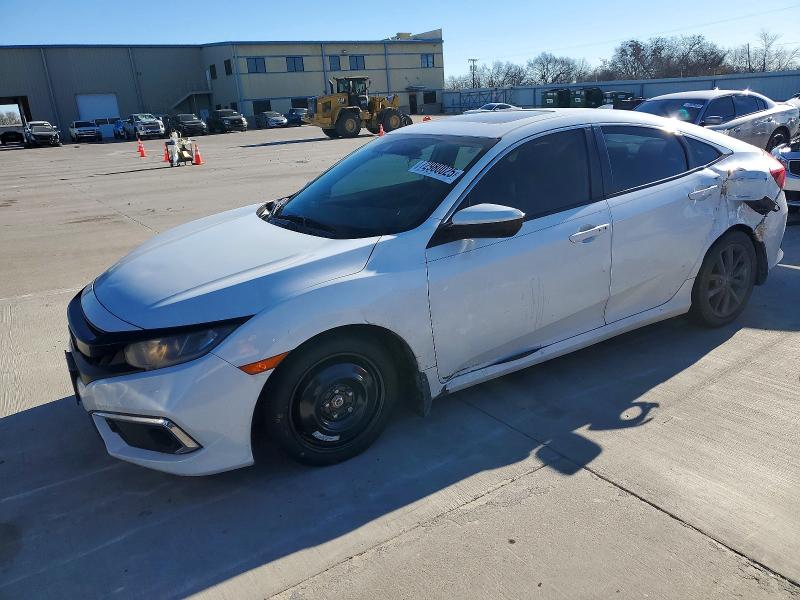 HONDA CIVIC EX 2019 with VIN 19XFC1F38KE019060 - Photo from auction