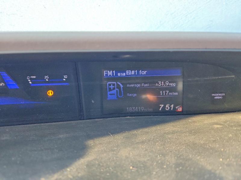 Photo 9 from auction – 2012 HONDA CIVIC with VIN 2HGFB2F55CH323478