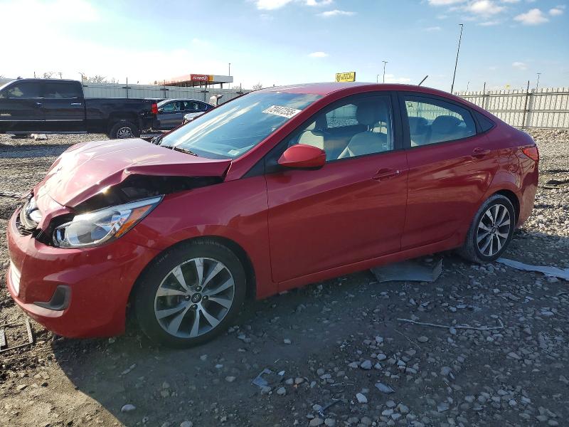 HYUNDAI ACCENT SE 2017 with VIN KMHCT4AE0HU255379 - Photo from auction