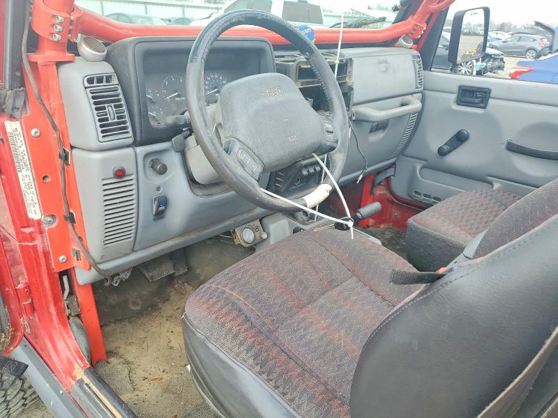 Photo 8 from auction – 2000 JEEP WRANGLER / with VIN 1J4FA49S7YP738278