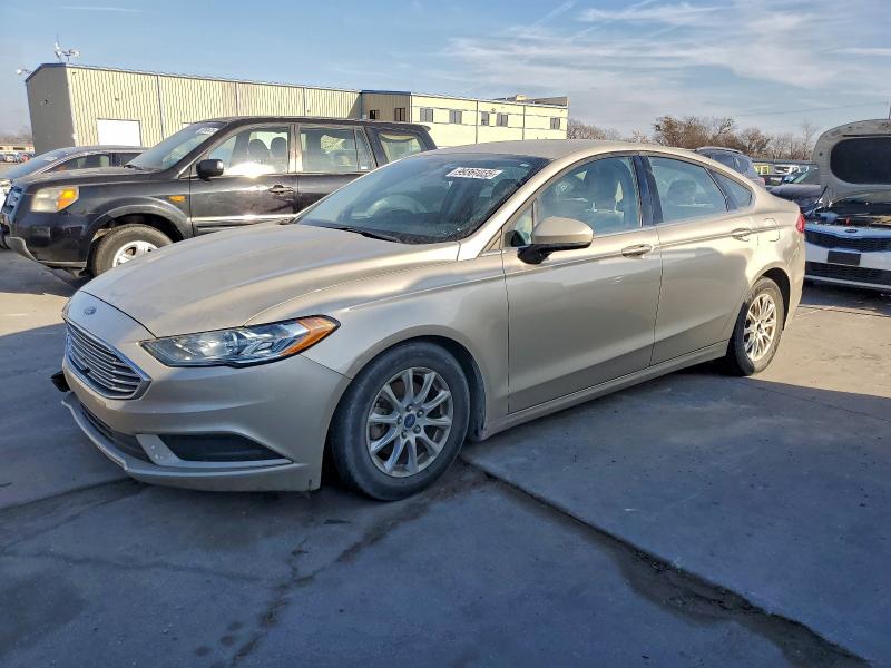 FORD FUSION S 2017 with VIN 3FA6P0G7XHR161482 - Photo from auction