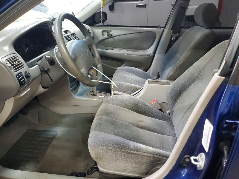 Photo 7 from auction – 2002 TOYOTA COROLLA CE with VIN 1NXBR12E62Z587647