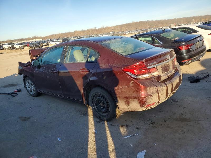 Photo 2 from auction – 2015 HONDA CIVIC LX with VIN 19XFB2F58FE096012