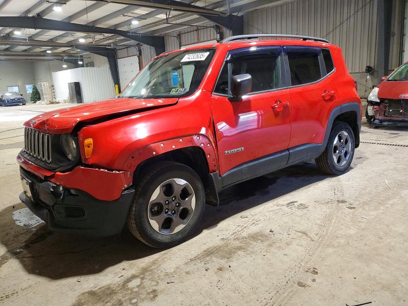 JEEP RENEGADE S 2017 with VIN ZACCJBAB7HPF32857 - Photo from auction