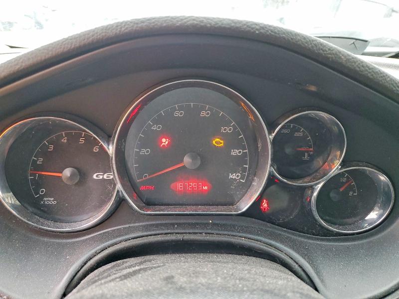 Photo 9 from auction – 2006 PONTIAC G6 with VIN 1G2ZG558464263161