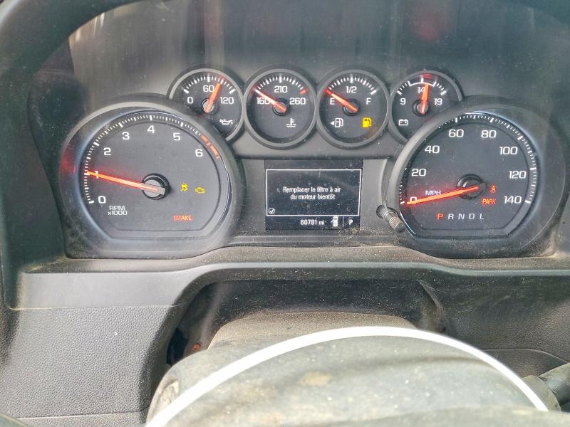 Photo 9 from auction – 2020 CHEVROLET SILVERADO with VIN 3GCNWAEF6LG118920