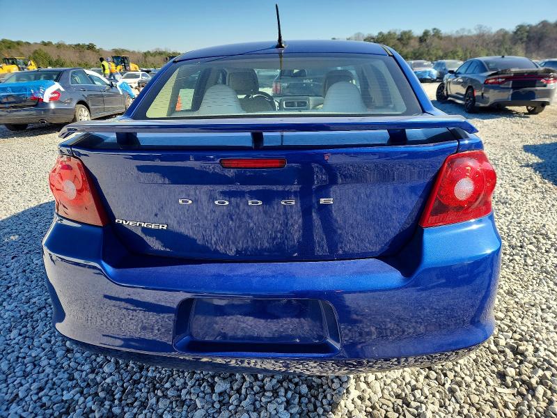 Photo 6 from auction – 2012 DODGE AVENGER SE with VIN 1C3CDZAG0CN254739