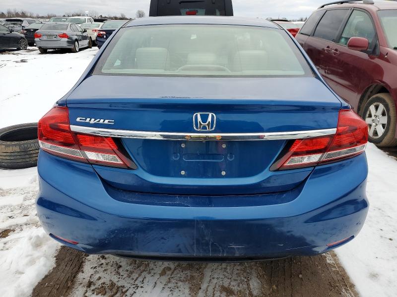 Photo 6 from auction – 2013 HONDA CIVIC LX with VIN 19XFB2E57DE010204
