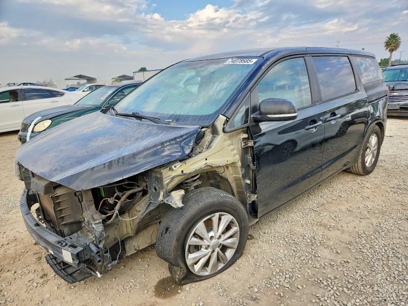KIA SEDONA 2015 with VIN KNDMA5C14F6080716 - Photo from auction