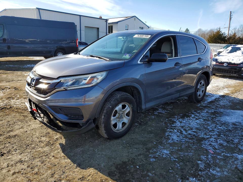 HONDA CR-V LX 2016 with VIN 5J6RM4H30GL132924 - Photo from auction