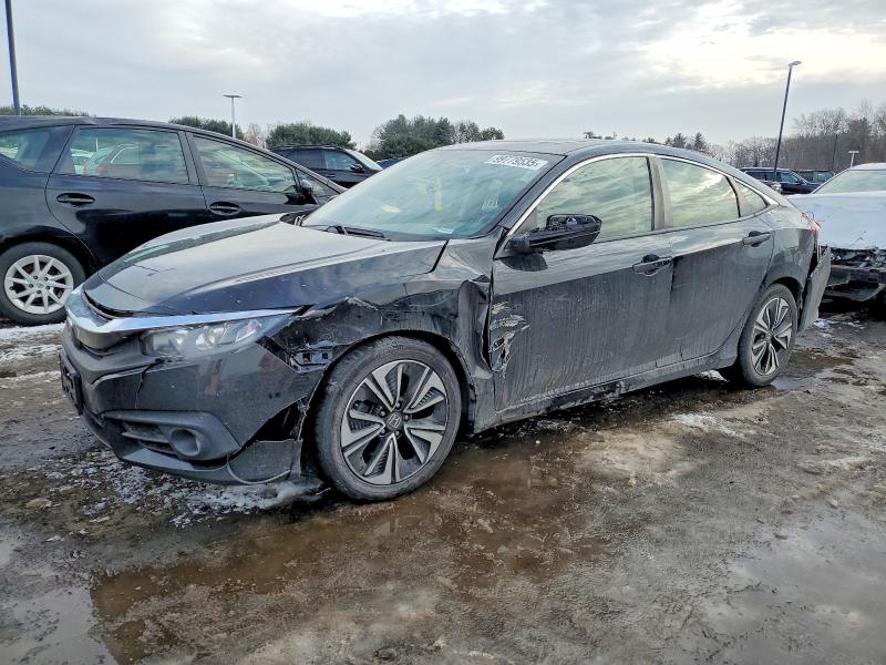 HONDA CIVIC EXL 2018 with VIN JHMFC1F79JX025286 - Photo from auction