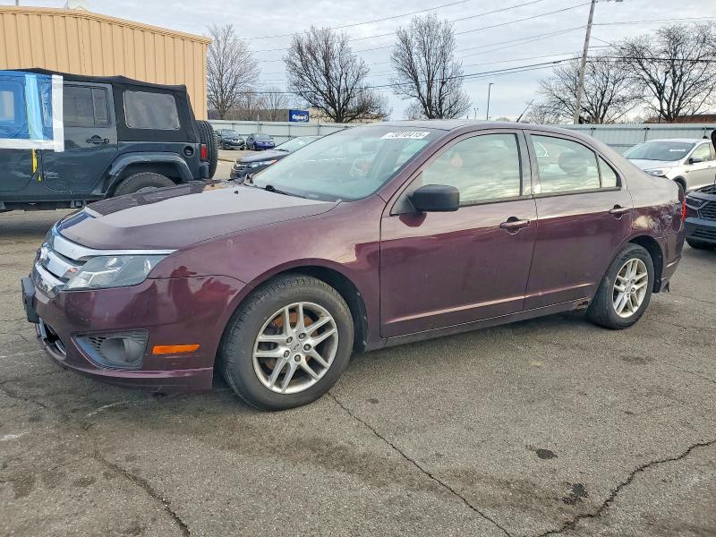 FORD FUSION S 2011 with VIN 3FAHP0GA8BR105312 - Photo from auction
