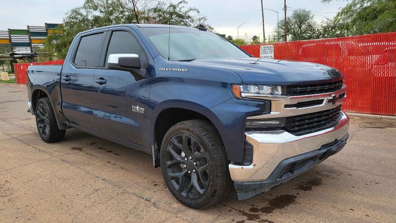 CHEVROLET SILVERADO 2019 with VIN 1GCPWCED3KZ241625 - Photo from auction