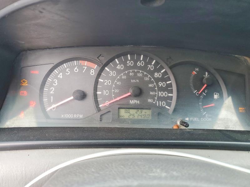 Photo 9 from auction – 2005 TOYOTA COROLLA CE with VIN 2T1BR32E95C373575