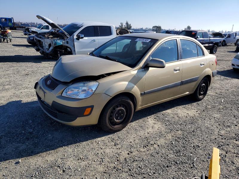 KIA RIO BASE 2009 with VIN KNADE223996524504 - Photo from auction