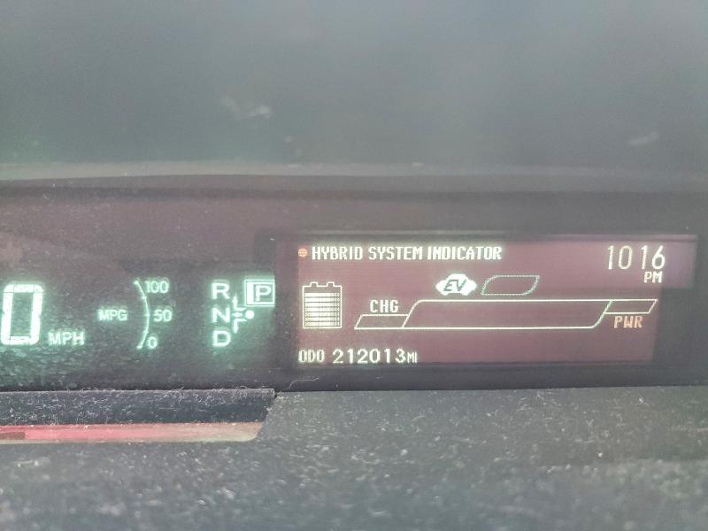 Photo 9 from auction – 2013 TOYOTA PRIUS PLUG with VIN JTDKN3DP8D3037255
