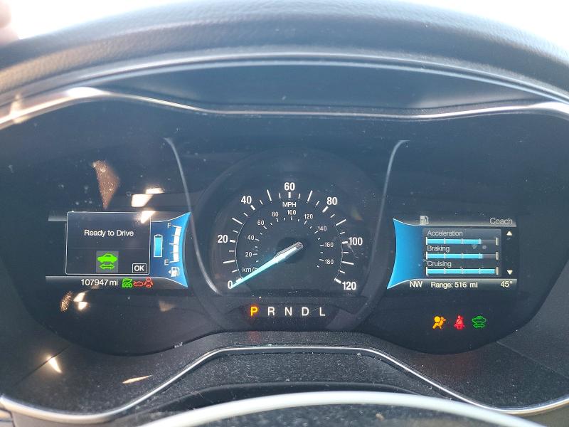 Photo 9 from auction – 2017 FORD FUSION with VIN 3FA6P0LUXHR314521