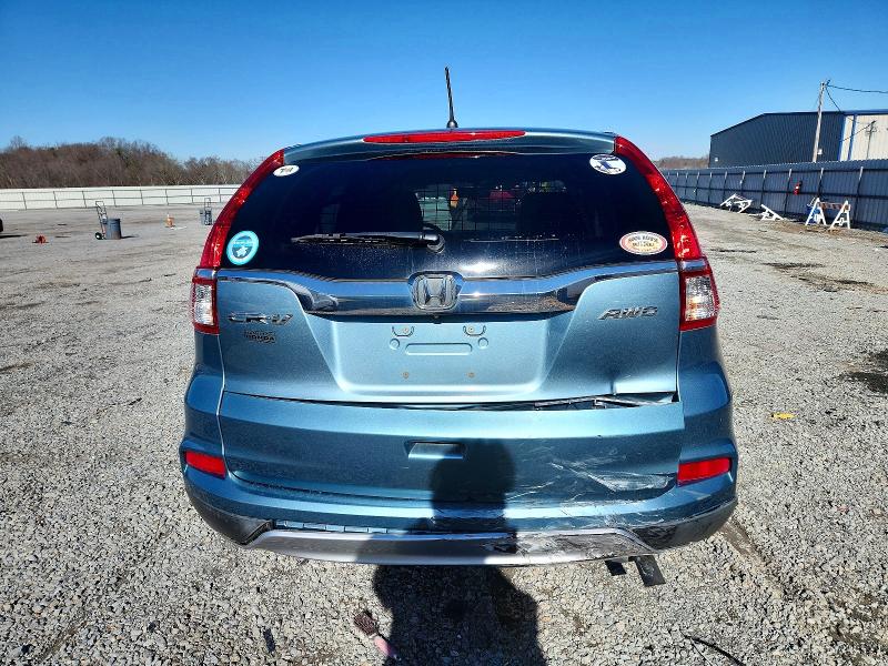 Photo 6 from auction – 2016 HONDA CR-V EX with VIN 2HKRM4H51GH649645