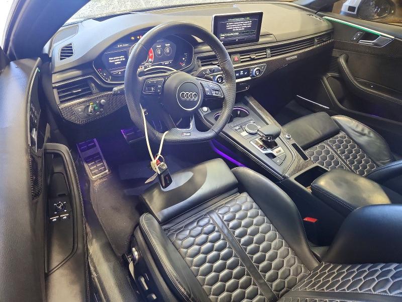 Photo 8 from auction – 2018 AUDI RS5 with VIN WUAPWAF56JA904889