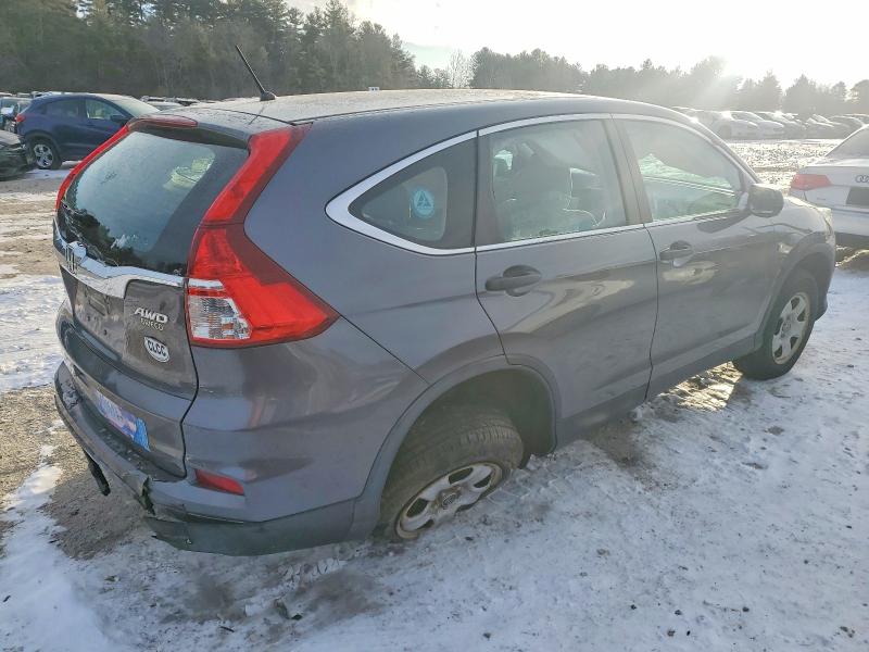 Photo 3 from auction – 2016 HONDA CR-V LX with VIN 2HKRM4H38GH686593