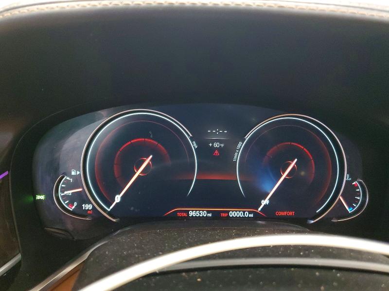 Photo 9 from auction – 2017 BMW 750 XI with VIN WBA7F2C50HG421894