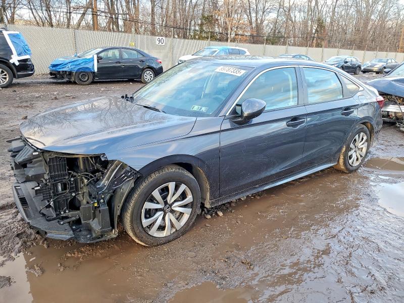 HONDA CIVIC LX 2025 with VIN 2HGFE2F22SH586281 - Photo from auction