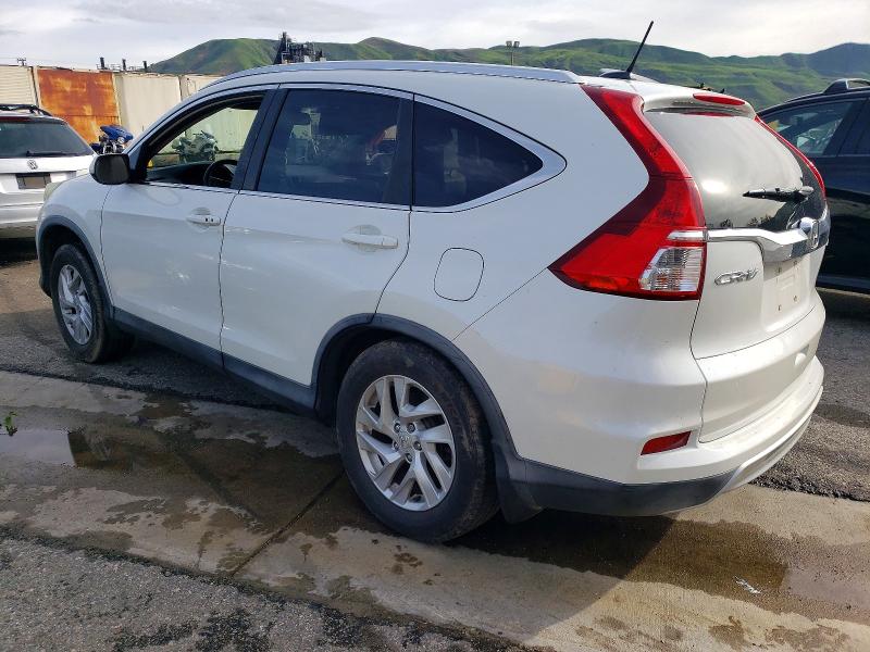 Photo 2 from auction – 2015 HONDA CR-V EXL with VIN 5J6RM4H79FL036579
