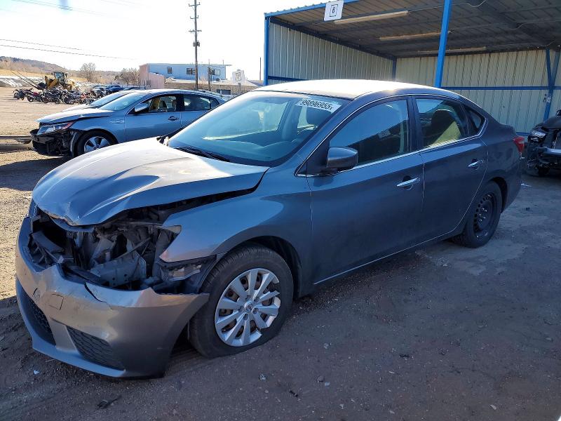NISSAN SENTRA S 2016 with VIN 3N1AB7AP8GL639777 - Photo from auction