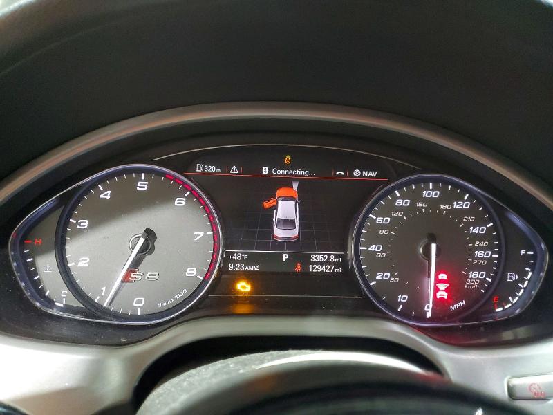 Photo 9 from auction – 2015 AUDI S8 QUATTRO with VIN WAUK2AFD4FN022661