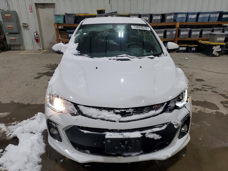 Photo 5 from auction – 2020 CHEVROLET SONIC LT with VIN 1G1JD5SB8L4101555