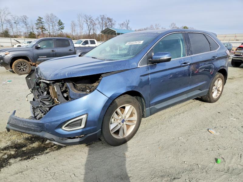 FORD EDGE SEL 2018 with VIN 2FMPK3J91JBB86831 - Photo from auction