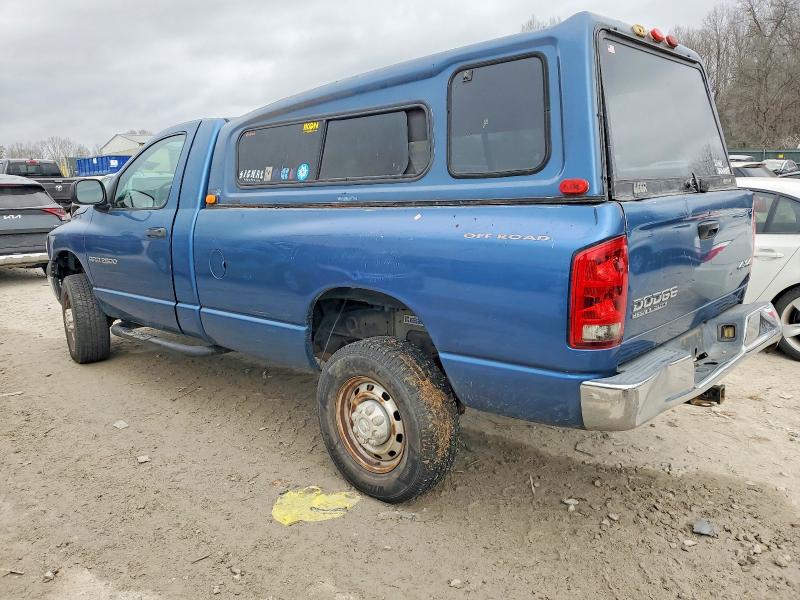 Photo 2 from auction – 2003 DODGE RAM 2500 with VIN 3D7KU26D43G727554