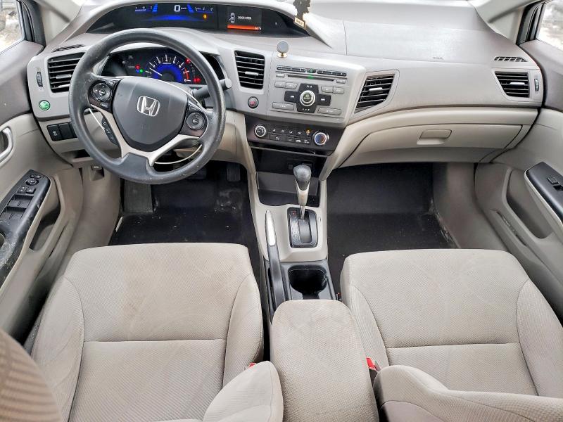 Photo 8 from auction – 2012 HONDA CIVIC LX with VIN 2HGFB2F41CH053883