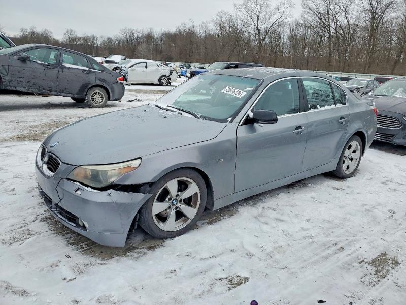 BMW 530 I 2007 with VIN WBANE735X7CM54043 - Photo from auction