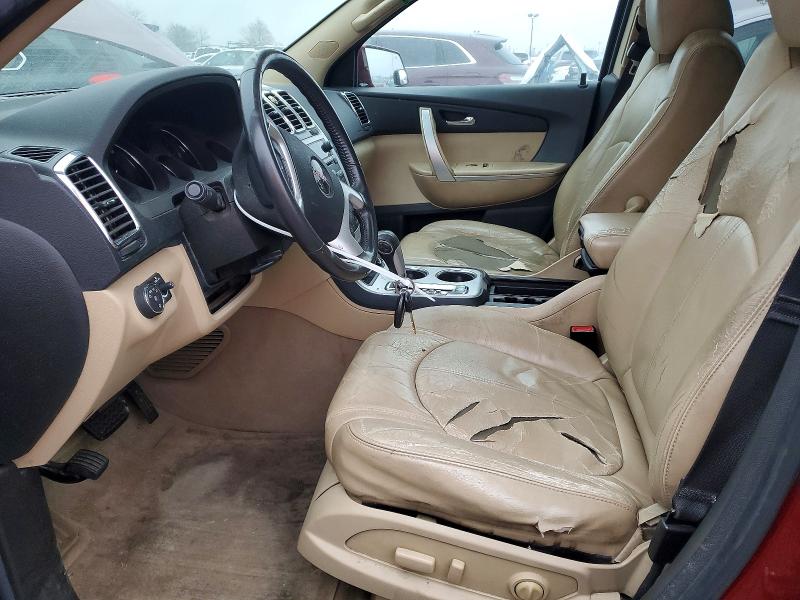 Photo 7 from auction – 2011 GMC ACADIA SLT with VIN 1GKKRRED8BJ235729