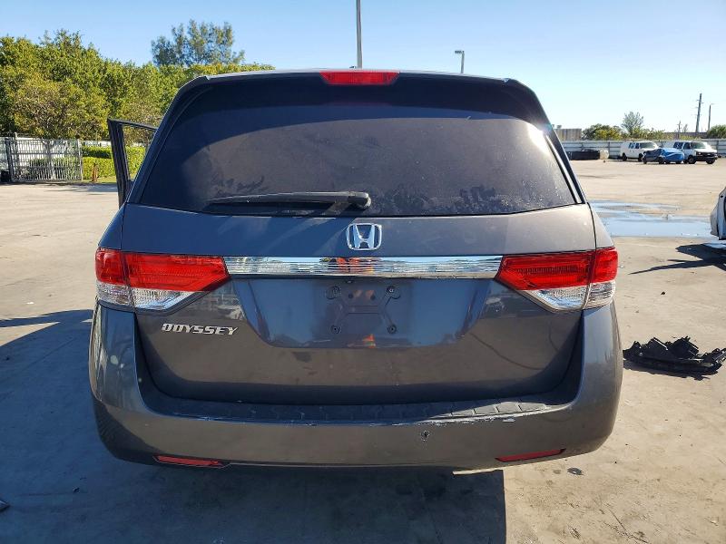 Photo 6 from auction – 2017 HONDA ODYSSEY with VIN 5FNRL5H63HB011477