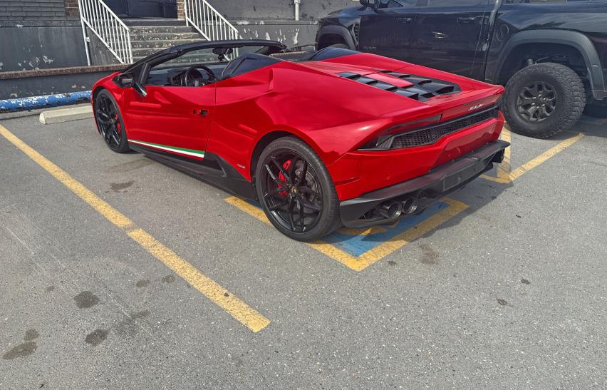 Photo 3 from auction – 2016 LAMBORGHINI HURACAN with VIN ZHWUR1ZF9GLA04958