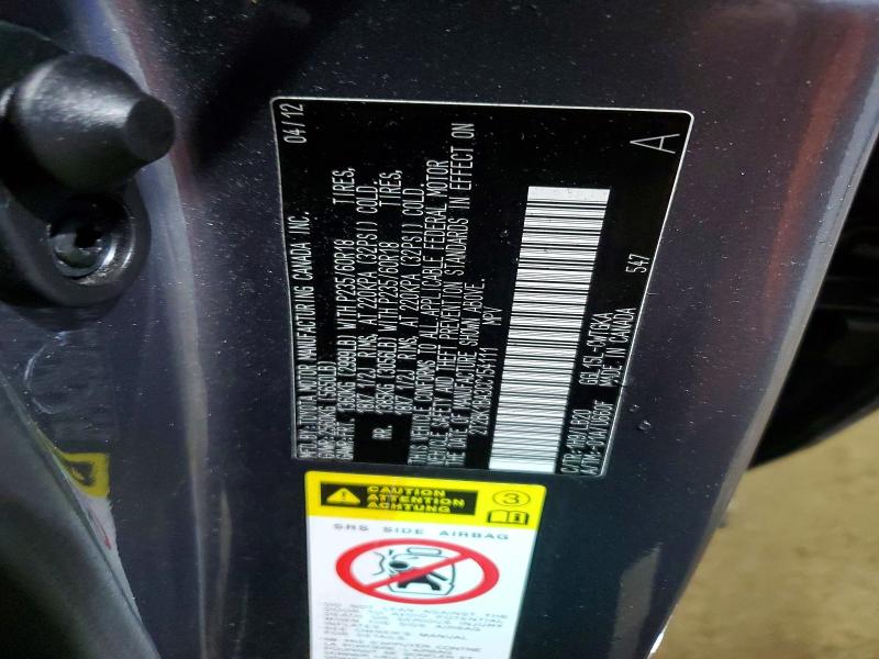 Photo 14 from auction – 2012 LEXUS RX 350 with VIN 2T2BK1BA3CC154111