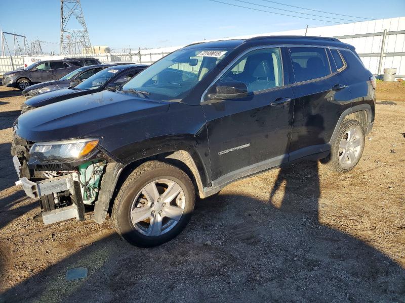 JEEP COMPASS 2022 with VIN 3C4NJDBB8NT231795 - Photo from auction
